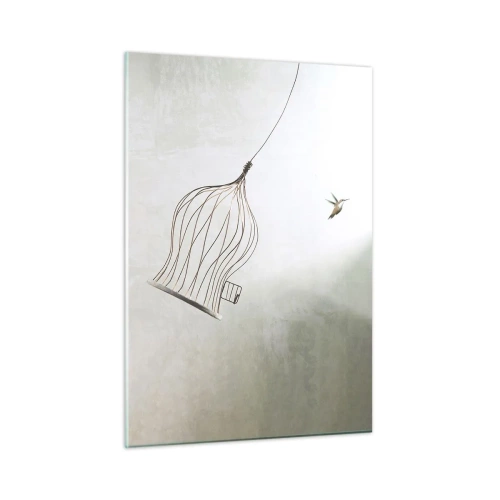 Glass picture - In His Element - 50x70 cm