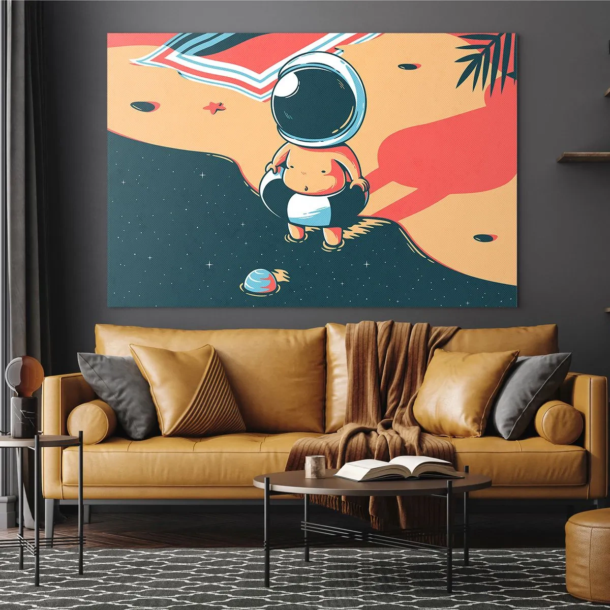 Glass picture - From a Different Perspective - 120x80 cm