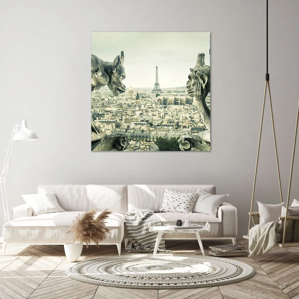Canvas picture - Parisian Talks - 50x50 cm