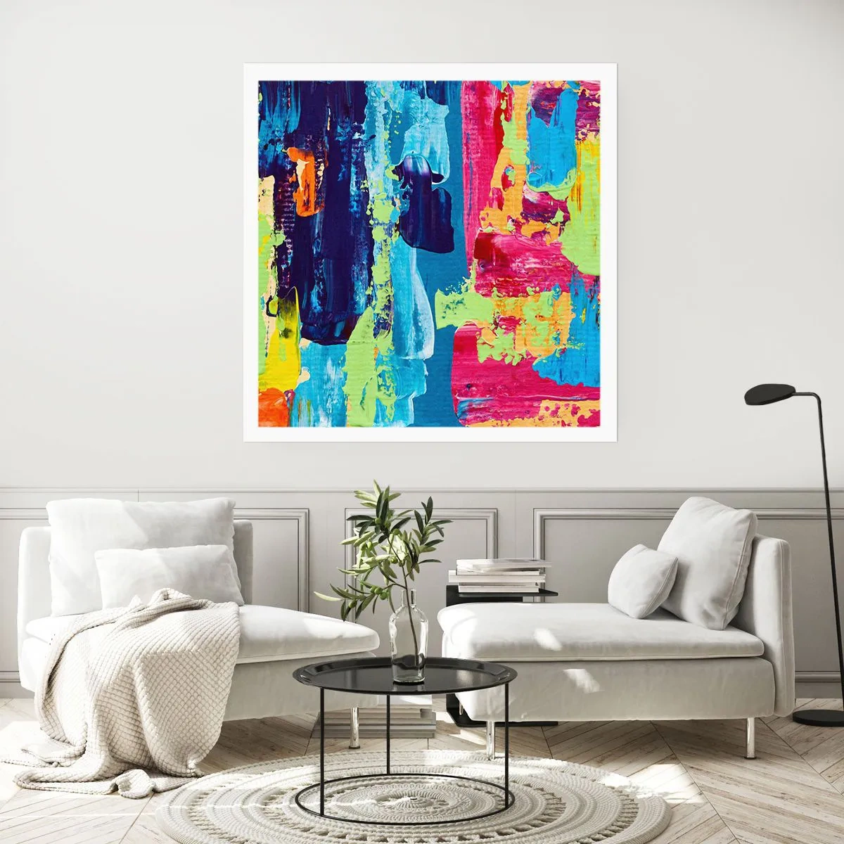 Poster - Life Is Beautiful! - 30x30 cm