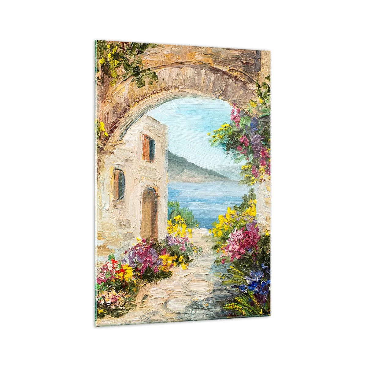 Glass picture - Charm of a Sea Province - 70x100 cm