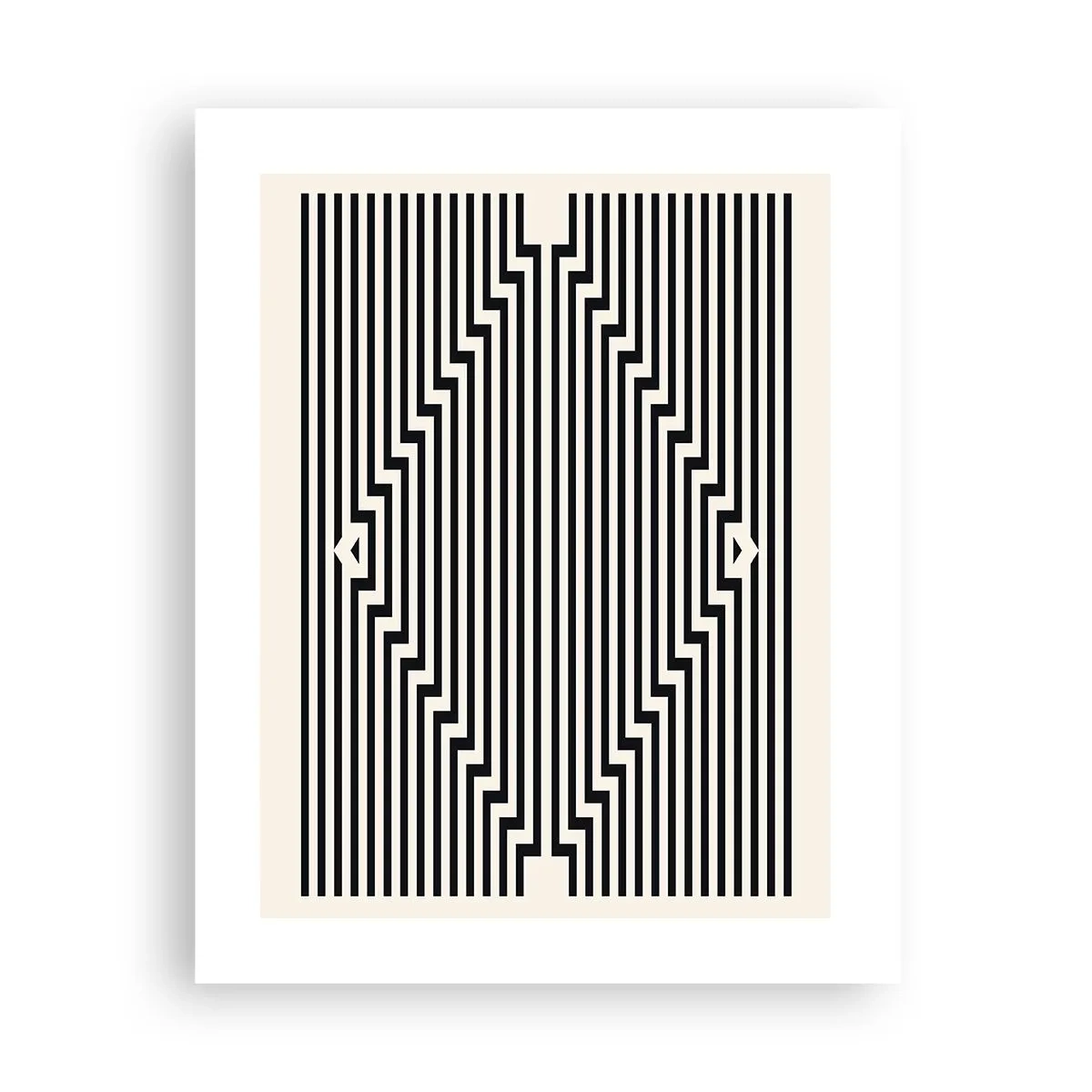 Poster - Geometrical Illusion - 40x50 cm
