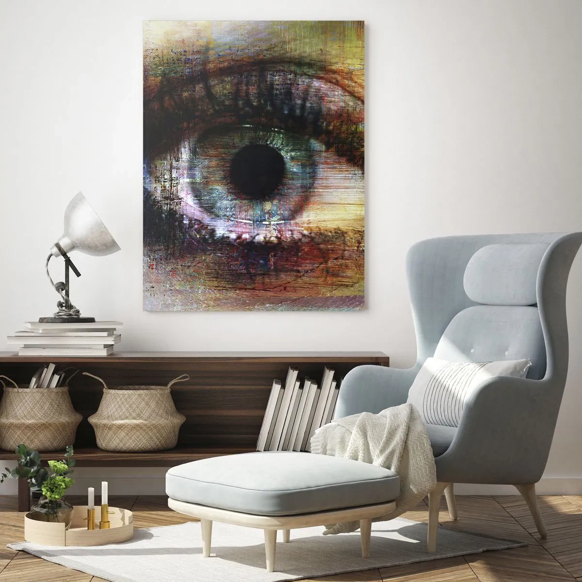 Glass picture - You Can See Inside the Soul - 50x70 cm