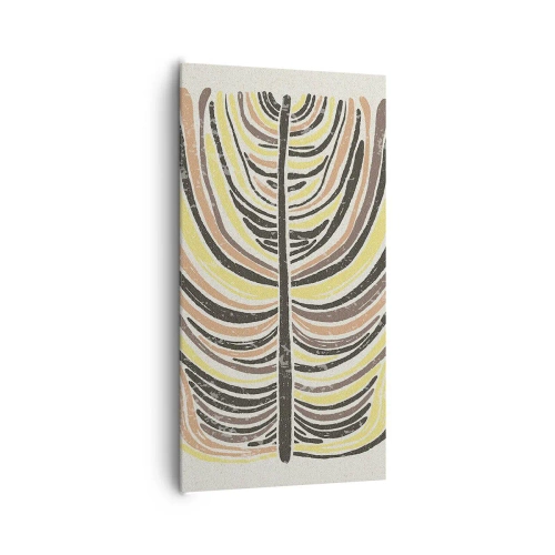 Canvas picture - Abstract: Life to the Full - 65x120 cm