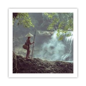 Poster - Friends with Nature - 60x60 cm