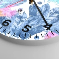 Clock face with numbers