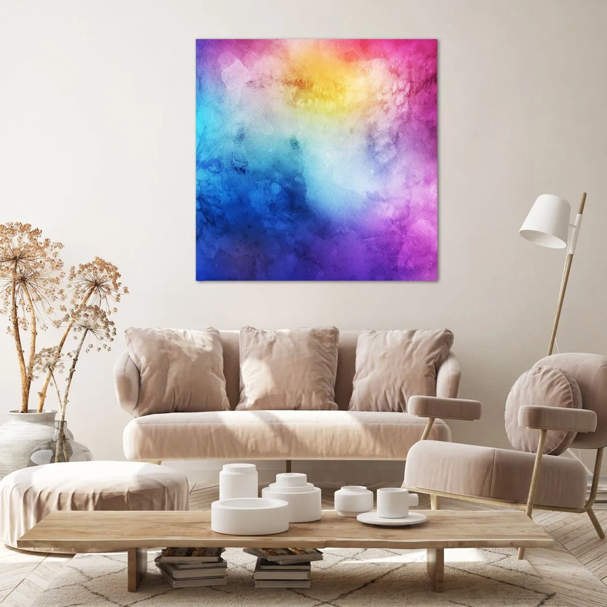 Canvas picture - Almost in Seventh Heaven - 50x50 cm