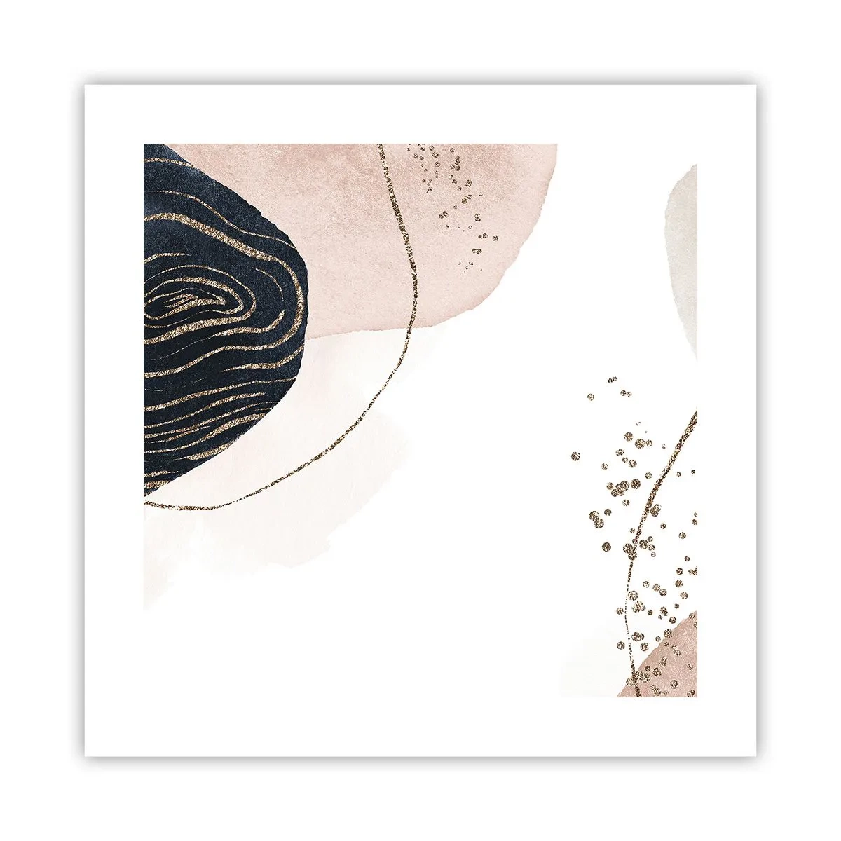 Poster - Everything Flows - 40x40 cm