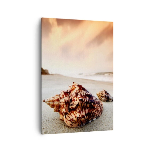 Canvas picture - Expelled by Waves - 70x100 cm