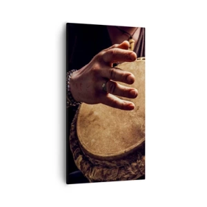 Canvas picture - In the Rhythm of the Heart - 55x100 cm