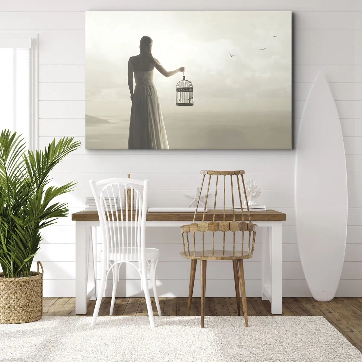 Canvas picture - Be Free - 100x70 cm