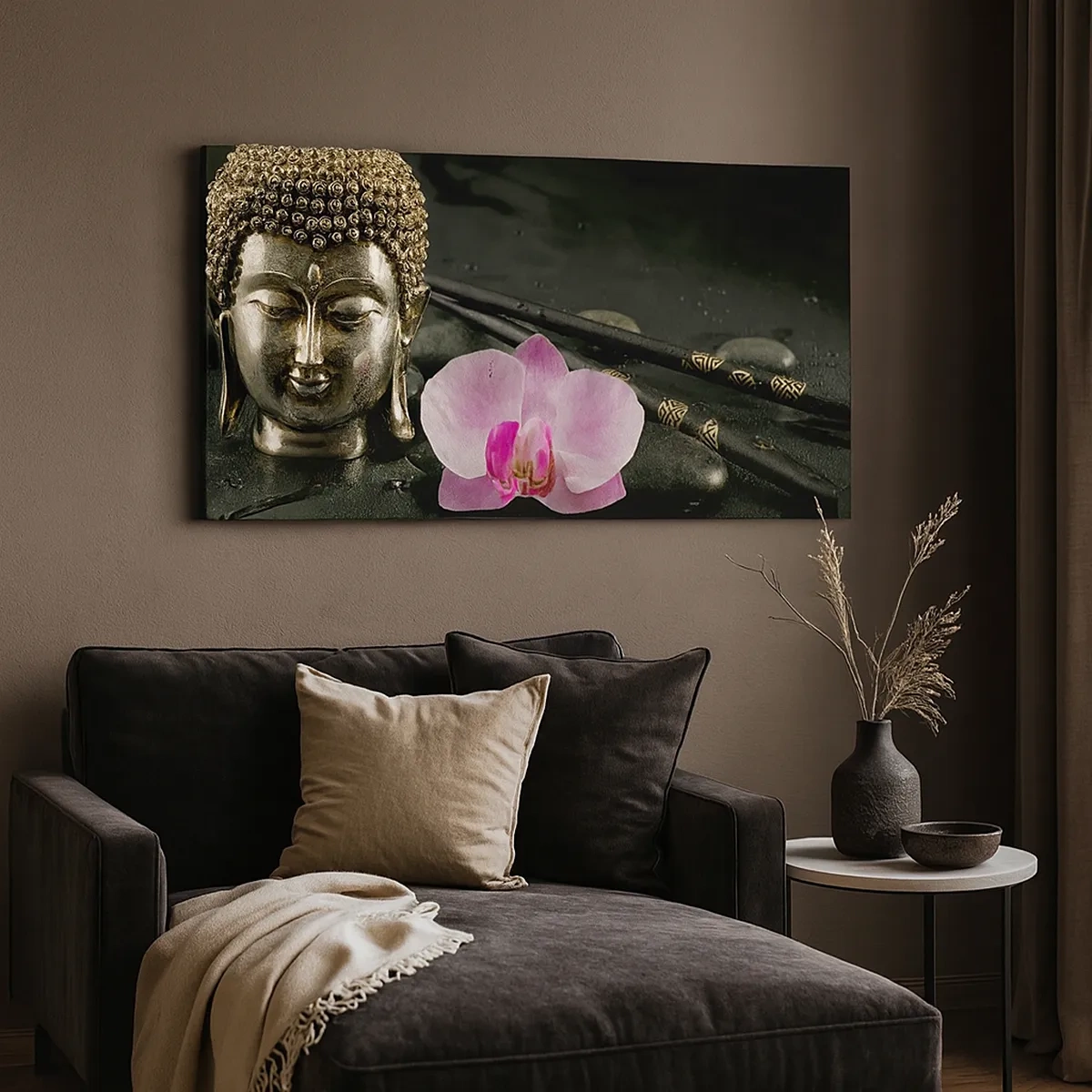 Canvas picture - Harmony of Wisdom and Beauty - 30x30 cm