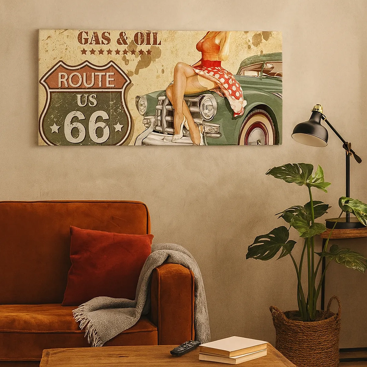 Canvas picture - Wonderful 40-ies - 30x30 cm