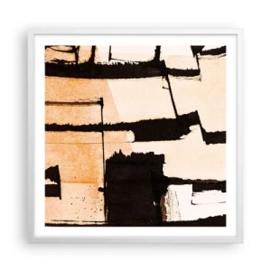 Poster in white frmae - Order After All - 60x60 cm