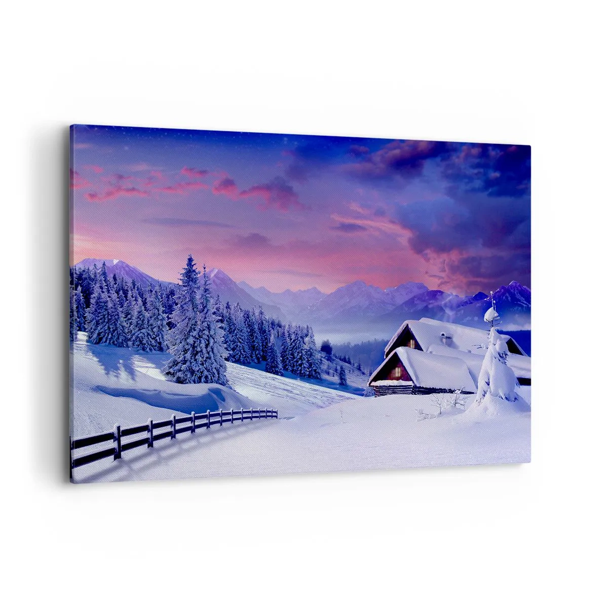 Canvas picture - Silent Night - 120x80 cm
