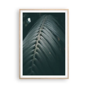 Poster in light oak frame - Precision of Nature - 70x100 cm