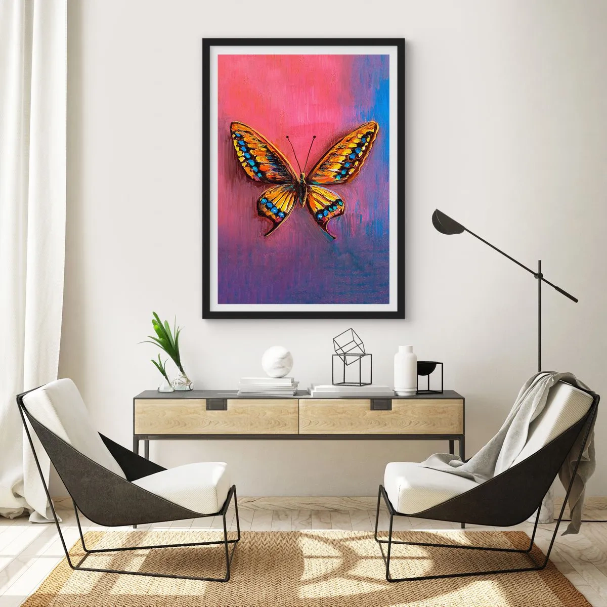 Poster in black frame - Jewel of Nature - 30x40 cm