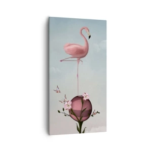 Canvas picture - Allegory of a Basketball - 55x100 cm