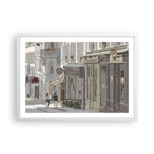 Poster in white frmae - City Joys - 70x50 cm