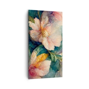 Canvas picture - Sheer Subtelty - 55x100 cm