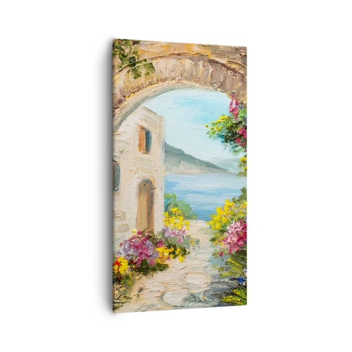 Canvas picture - Charm of a Sea Province - 55x100 cm