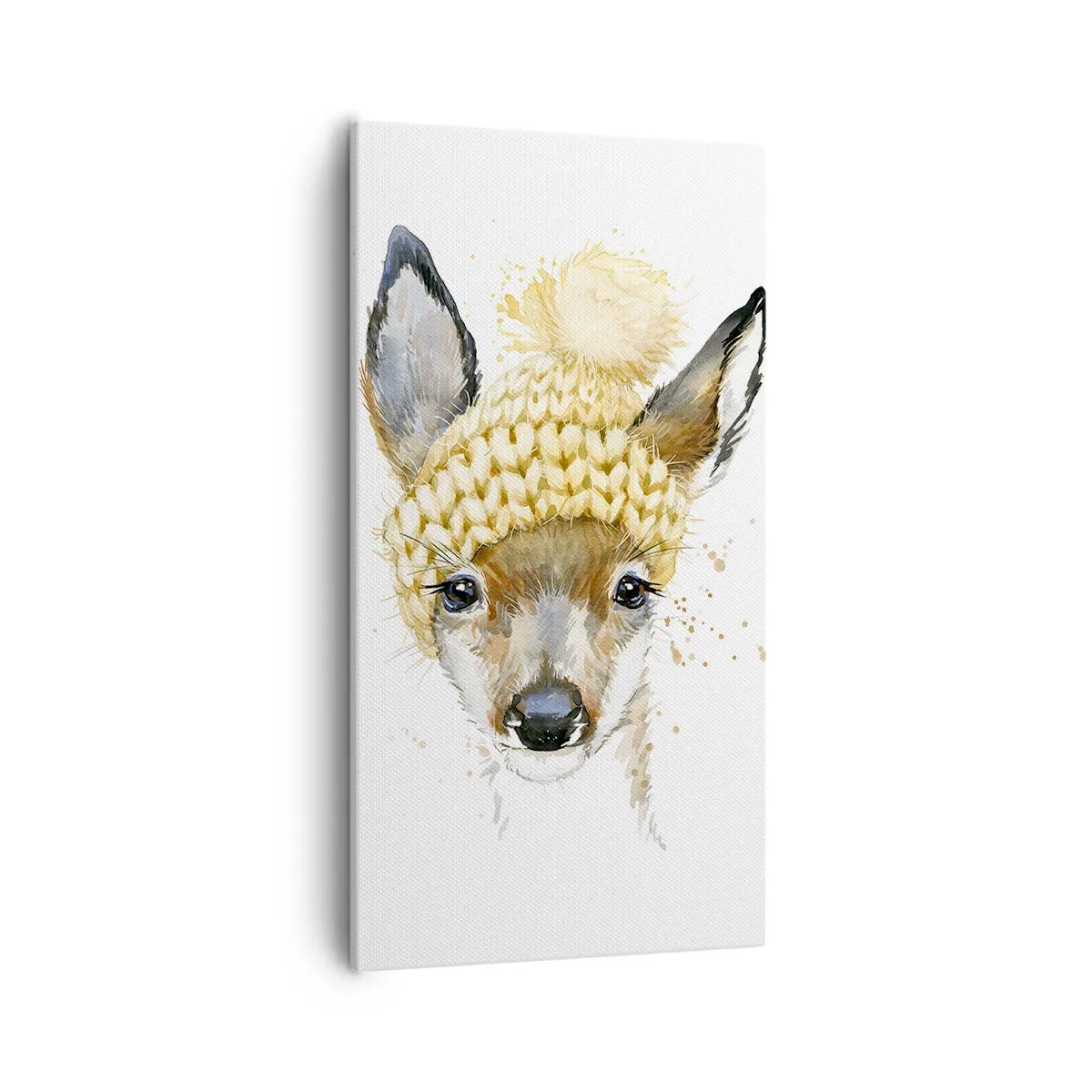 Canvas picture - For Winter in a Snowy Forest - 55x100 cm