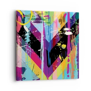 Canvas picture - From Top to Bottom - 40x40 cm