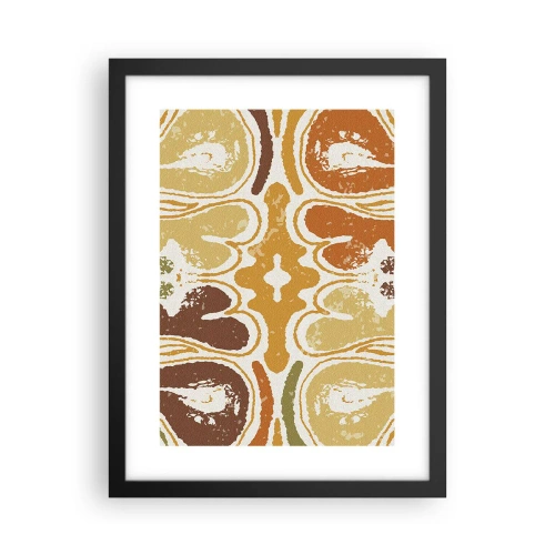 Poster in black frame - Sentimental Abstract - 30x40 cm