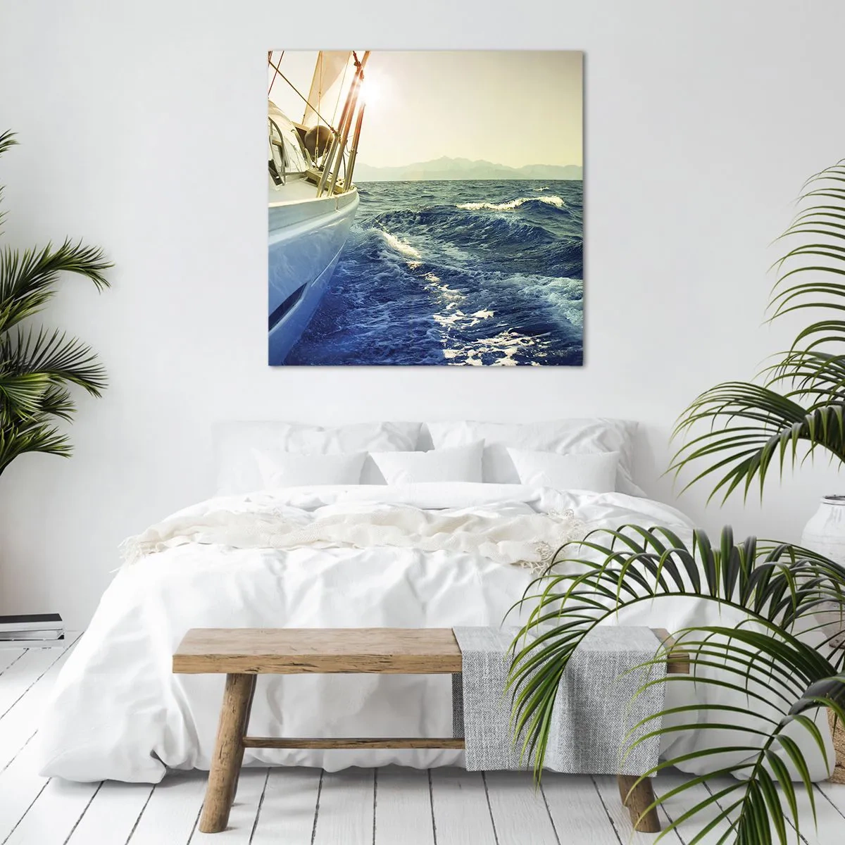 Canvas picture - In Search of Adventure - 70x70 cm