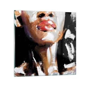 Glass picture - Pride without Prejudice - 30x30 cm