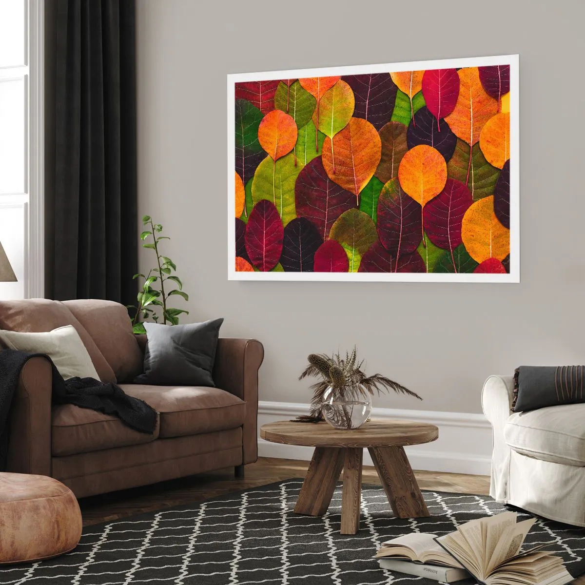 Poster - Autumn Mosaics - 70x50 cm
