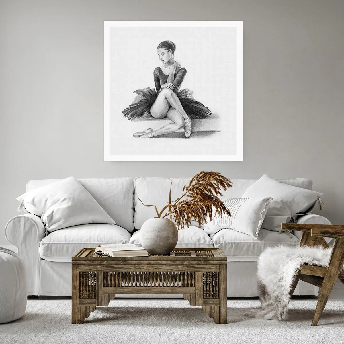 Poster - Enchanted by a Dance - 60x60 cm