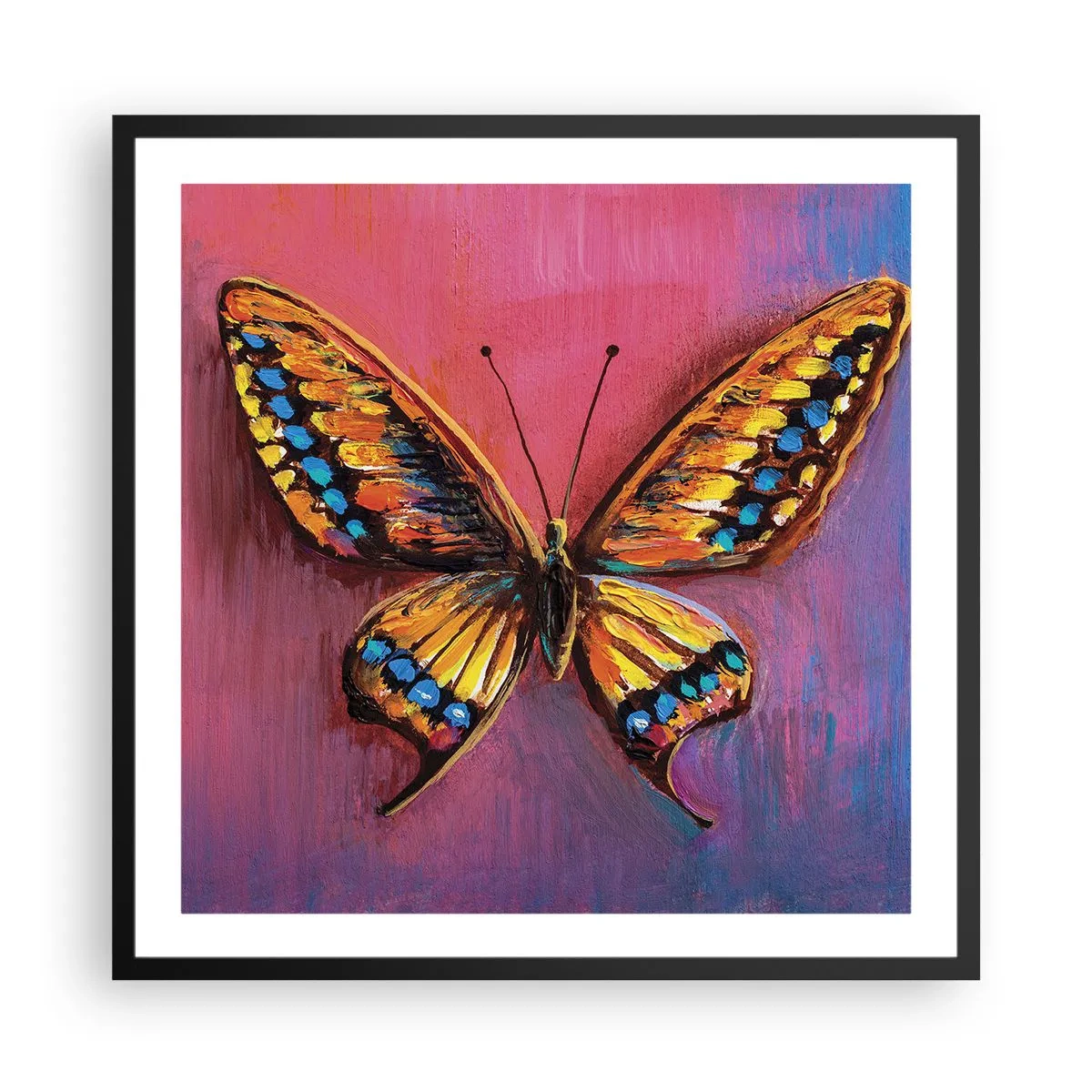 Poster in black frame - Jewel of Nature - 60x60 cm