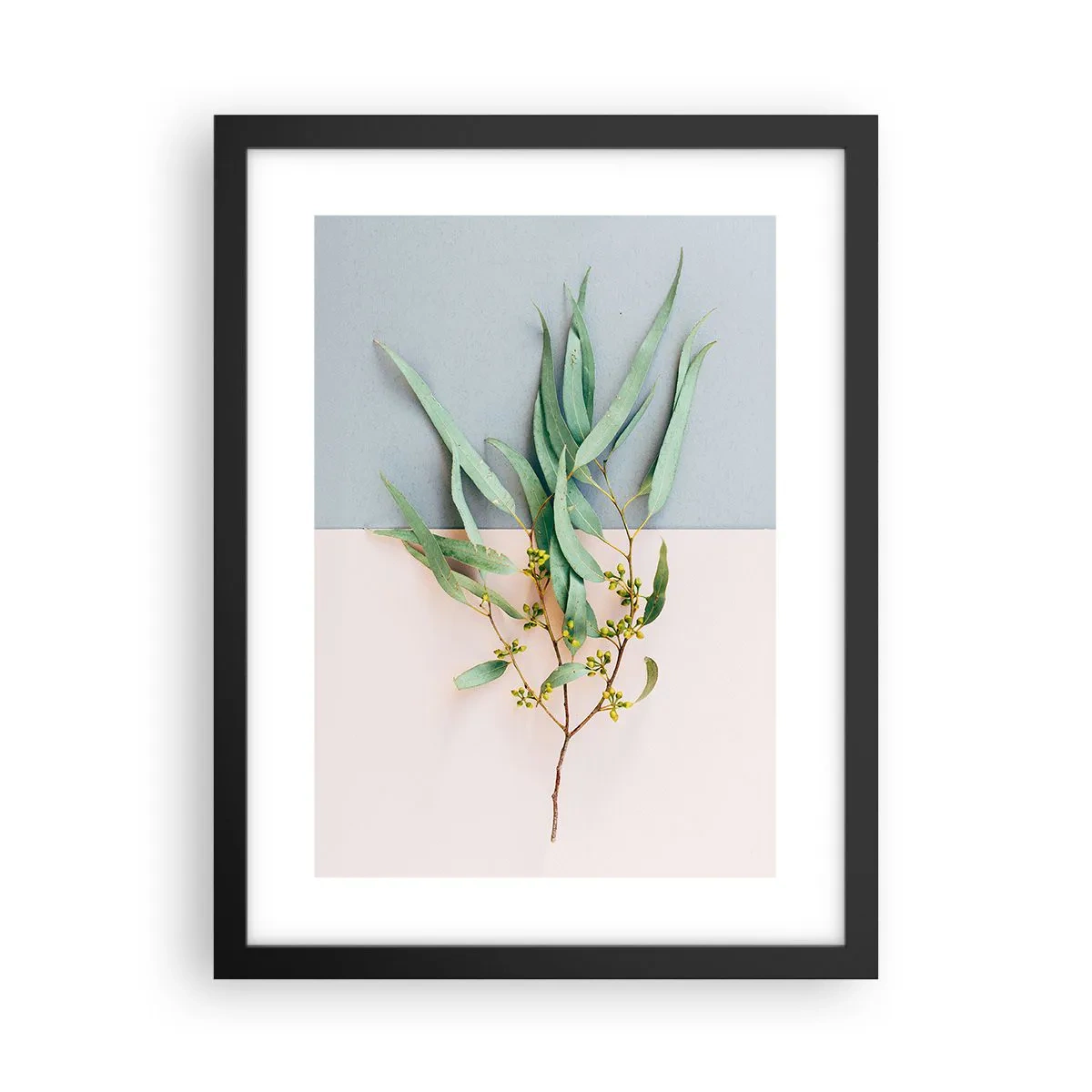 Poster in black frame - Pastel Subtlety - 30x40 cm