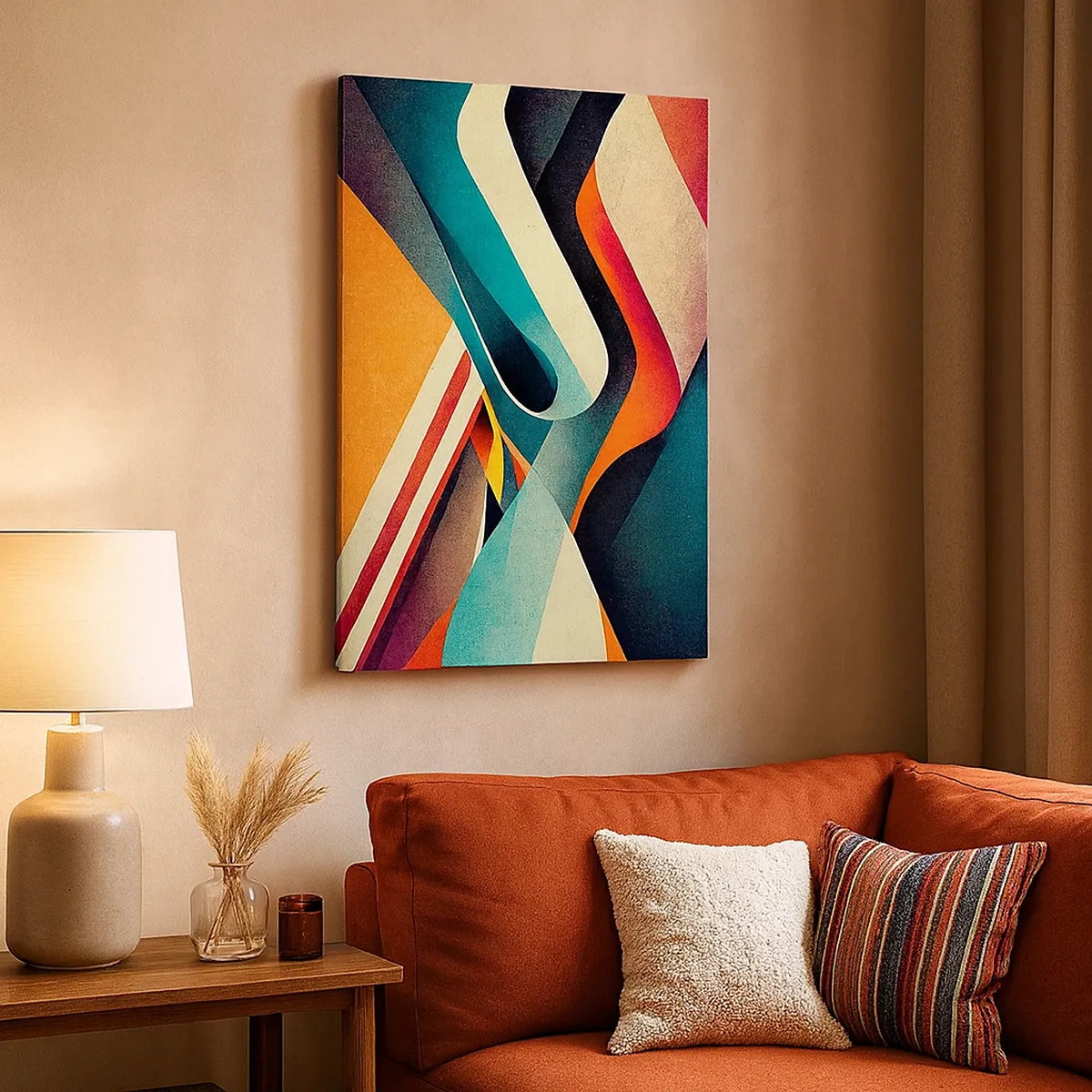 Canvas picture - Intense Composition - 50x70 cm