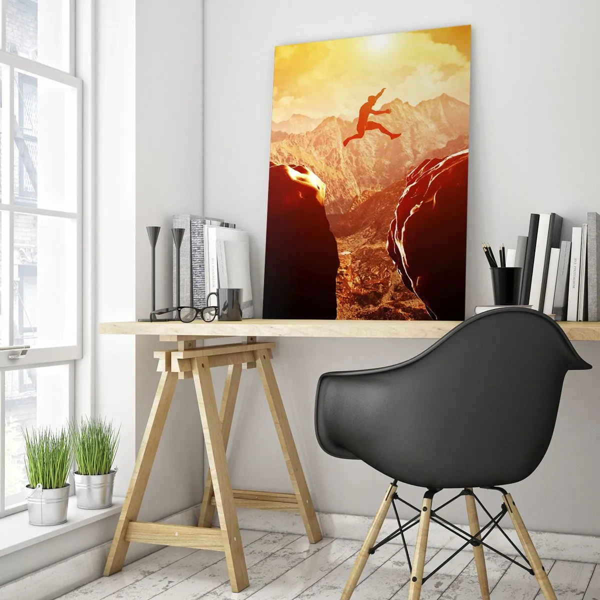 Glass picture - Crossing Borders - 50x70 cm