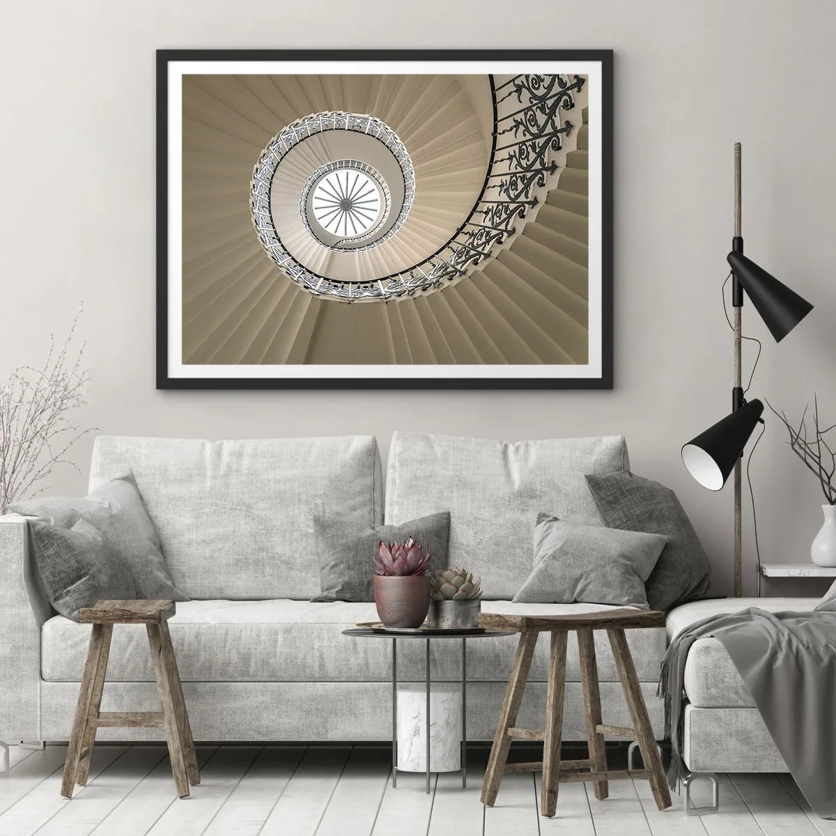 Poster in black frame - Inside the Shell - 91x61 cm