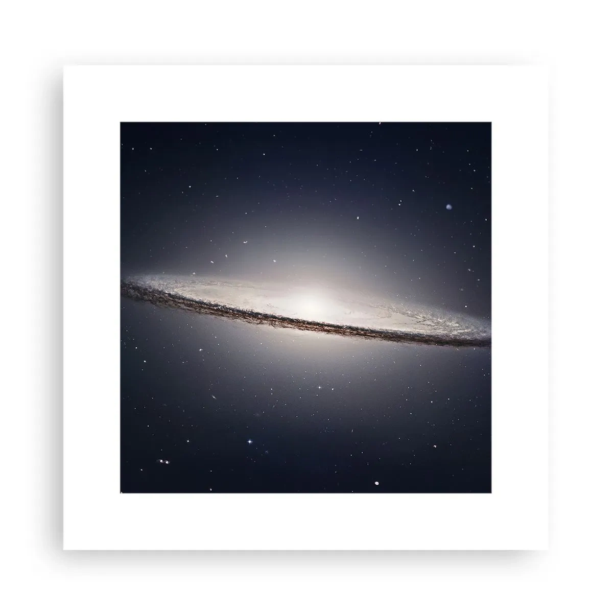 Poster - A Long Time Ago in a Distant Galaxy - 30x30 cm