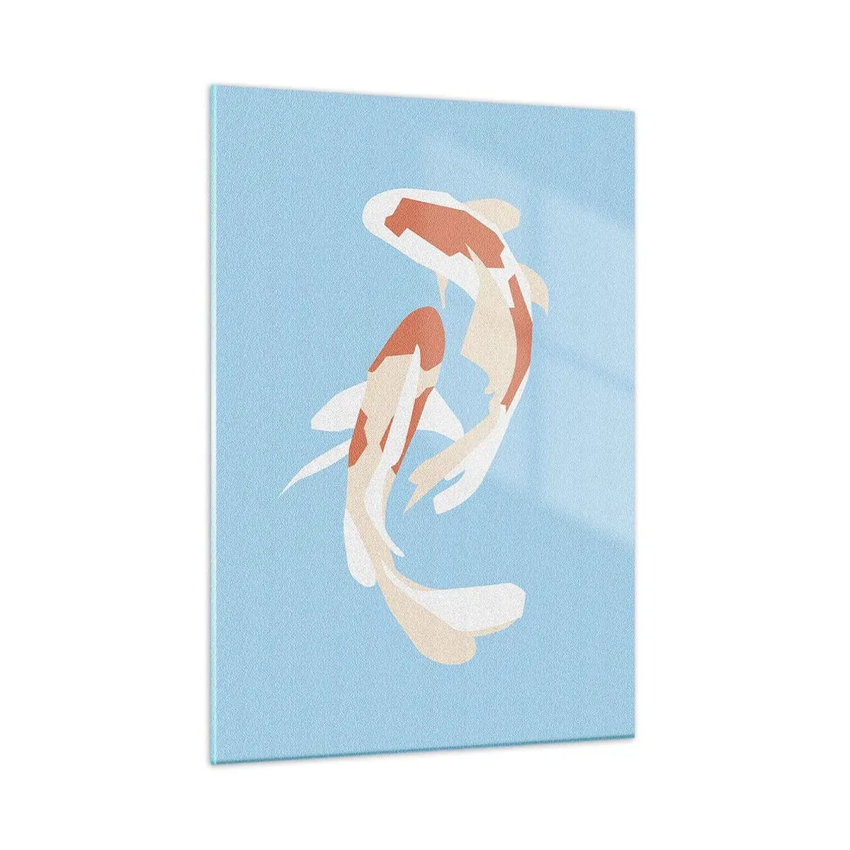 Glass picture - Spontaneous Synchronised Swim - 50x70 cm