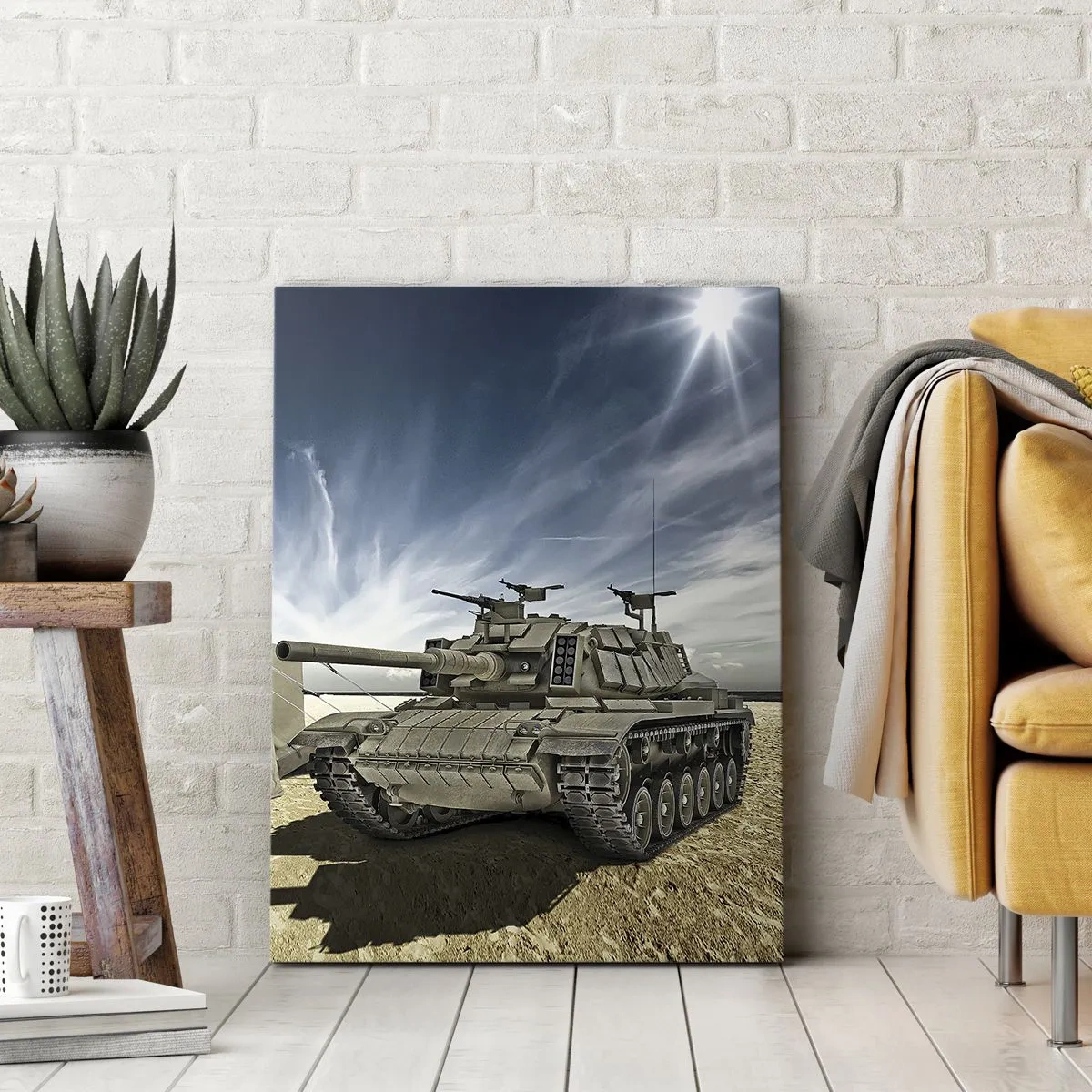 Canvas picture - Military Dream - 50x70 cm