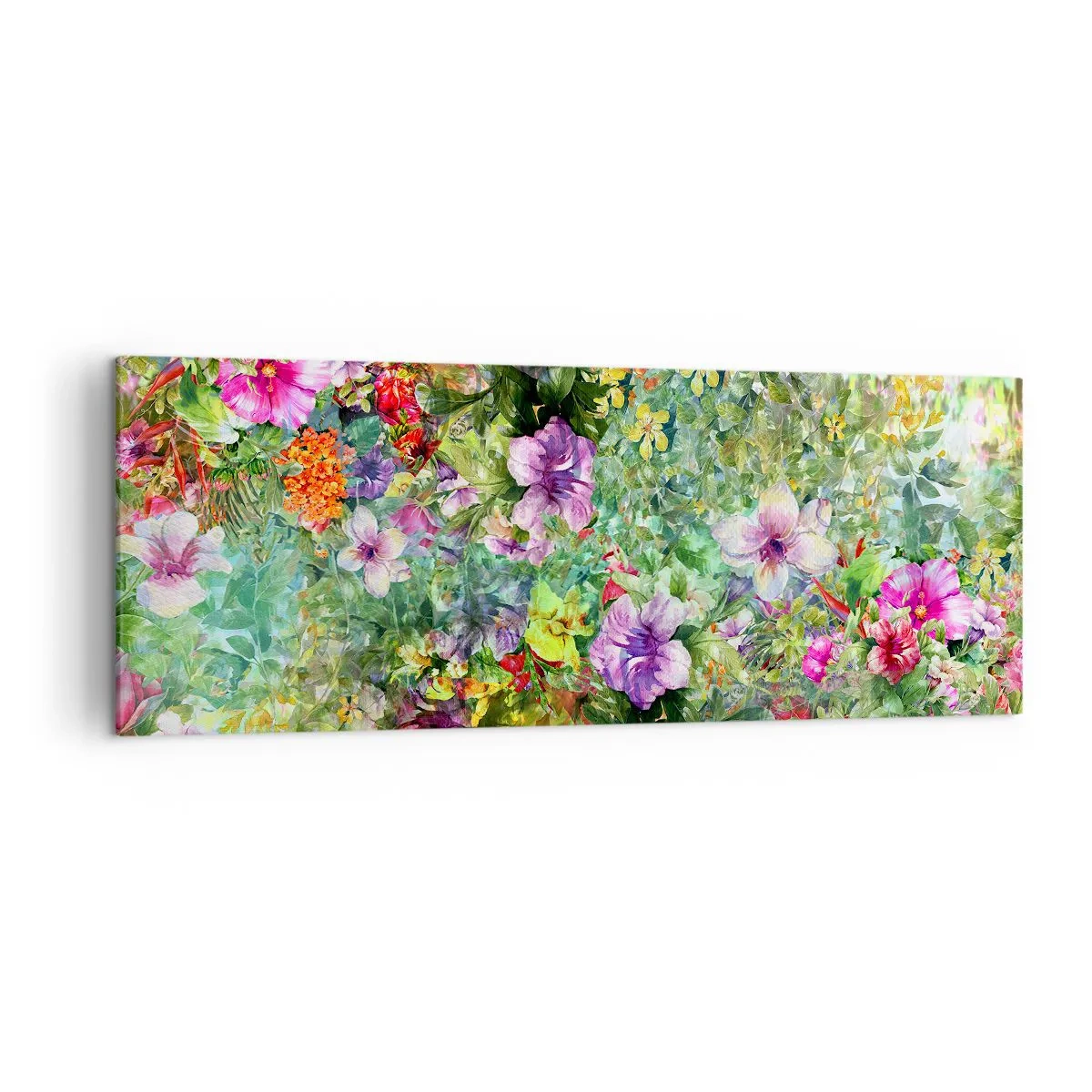 Canvas picture - Lost in the Flowers - 140x50 cm