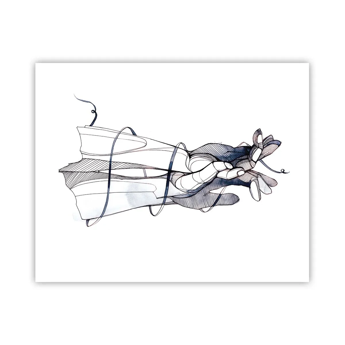 Poster - Study of Touch - 50x40 cm