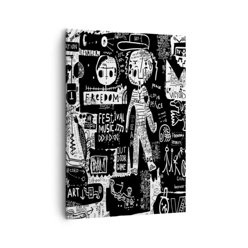 Canvas picture - Rights and Joys of Youth - 50x70 cm