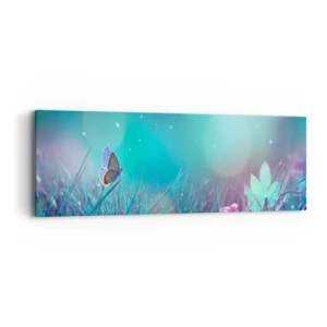 Canvas picture - Secret Life of a Meadow - 90x30 cm
