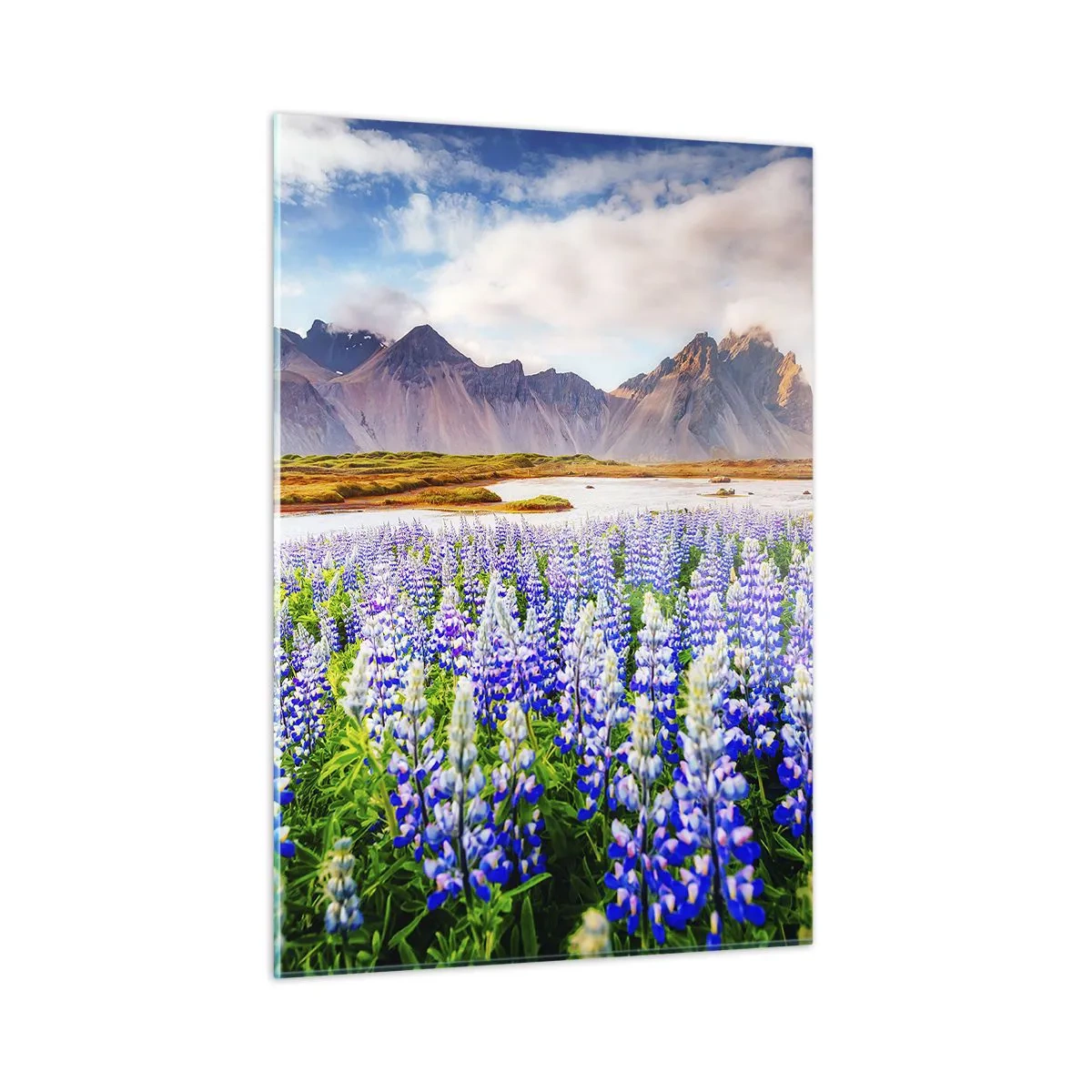 Glass picture - Strength and Severity next to Sweetness - 50x70 cm