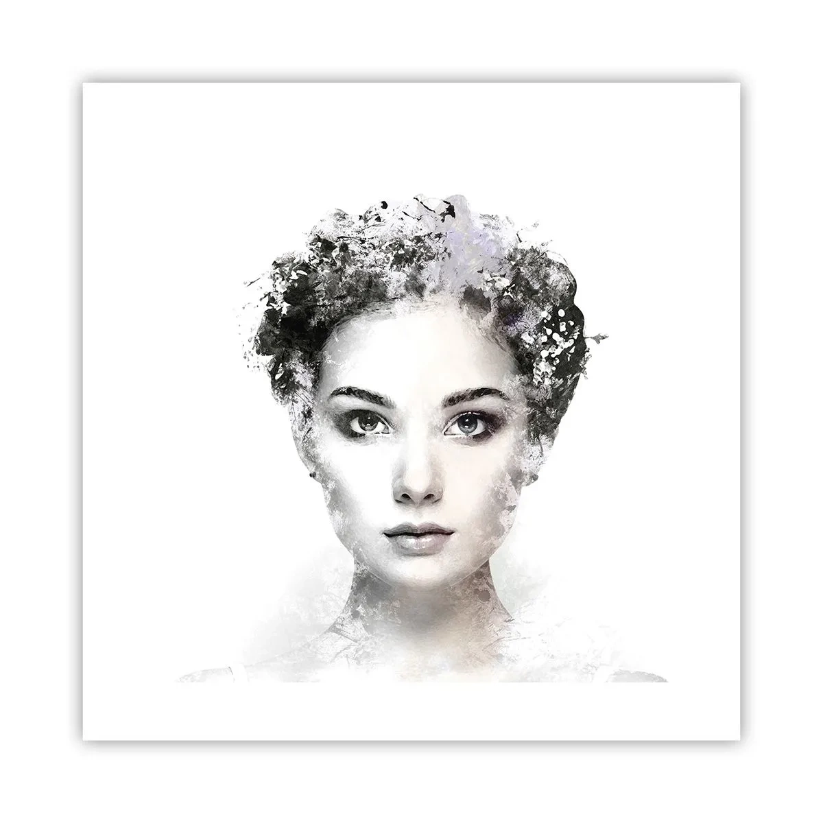 Poster - Extremely Stylish Portrait - 40x40 cm