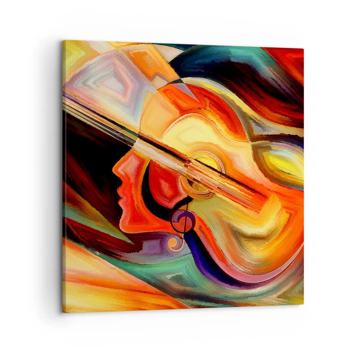 Canvas picture - All Is Tuned Up - 50x50 cm