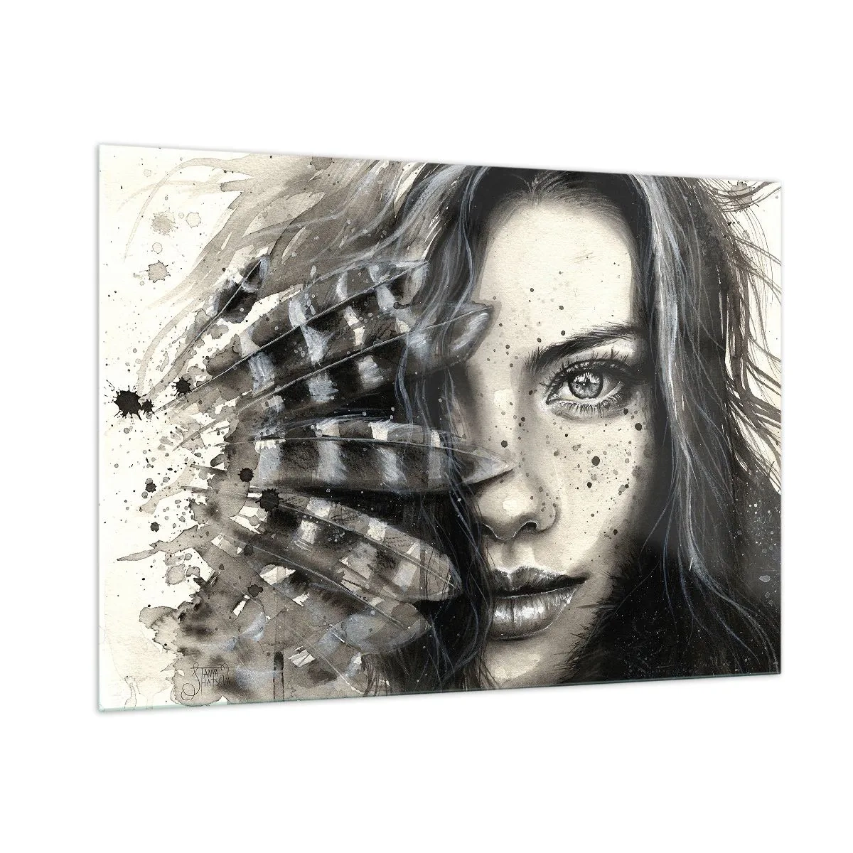 Glass picture - Wild Beauty - 100x70 cm