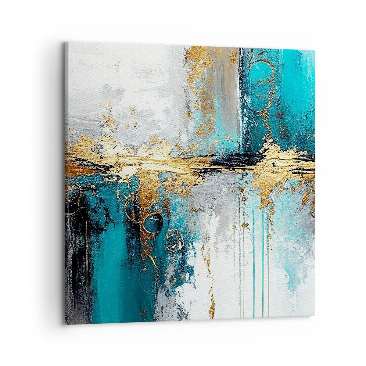 Canvas picture - Everything Flows - 50x50 cm
