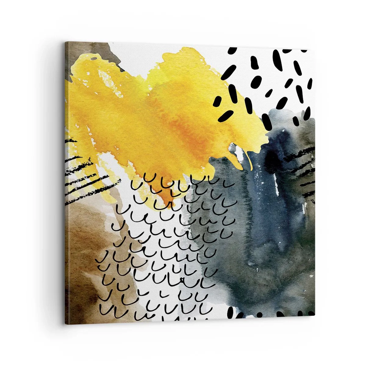 Canvas picture - Meeting of Elements - 60x60 cm